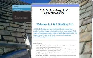 Cd'A Roofing website