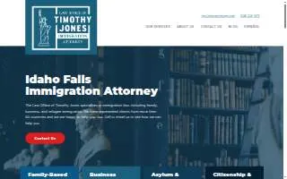 Law Office of Timothy Jones, PLLC website