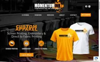 Momentumink website