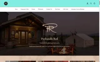 Panhandle Red website
