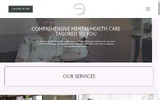 Serene Integrative Services website