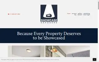 Showcase Exposure website