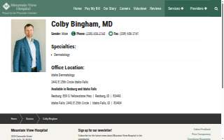 Colby Bingham, M.D.