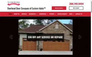 Overhead Door Company of Eastern Idaho website