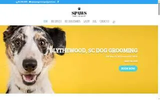 Spaws Grooming website