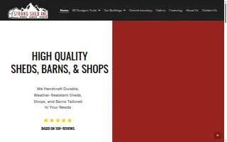 Strong Shed Inc. website