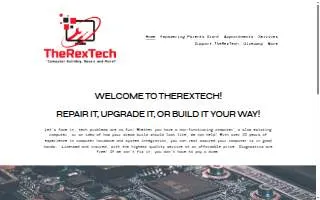 TheRexTech website