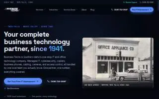 Business Techs Inc website