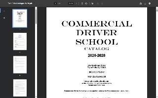 Commercial Driver School