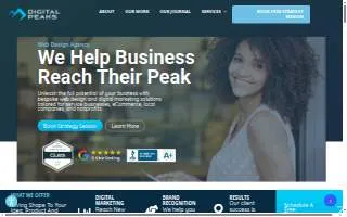 Digital Peaks website