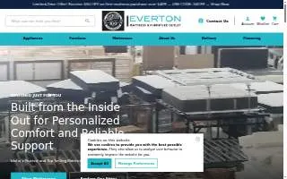 Everton Mattress website