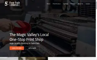 Five Fish Press website