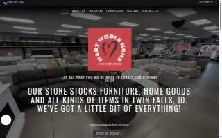 Hart Whole Home Discount Store website
