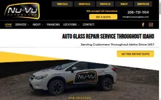Nu-Vu Auto Glass of Twin Falls website