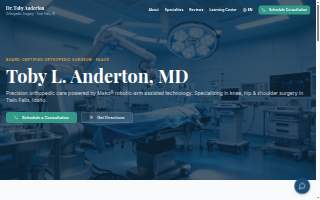 Toby Anderton, MD, Orthopedic Surgeon