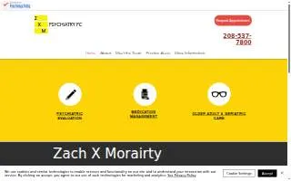 ZXM Psychiatry PC website