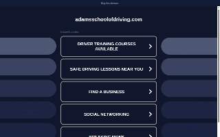 a-Adams School of Driving