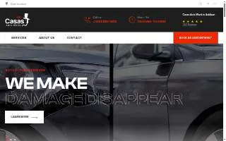 Casas Autoworks (Body Shop & Mechanical) website