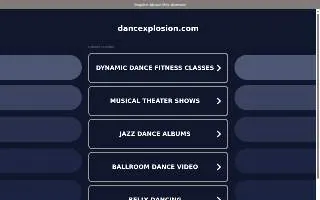 Dance Xplosion of Addison website