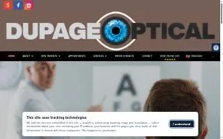 DuPage Optical - Dr. Steve Butzon, Dr. Caroline Cho, Dr. Demetra Arianas, Dr. Cary Herzberg website