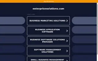Enterprise Electrical Solutions website