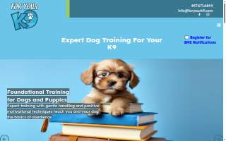 For Your K9, Inc. Behavior and Dog Sports Training