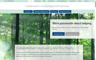 Collaborative Counseling & Psychiatry website