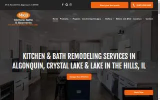 MKB Kitchens Baths & Basements of Algonquin website