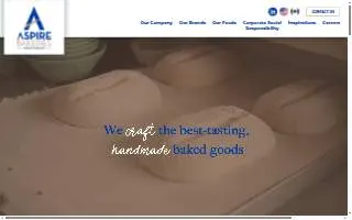 Aspire Bakeries of Alsip website