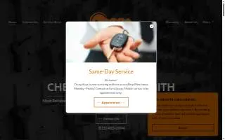 Cheap Keys Locksmith of Alsip website