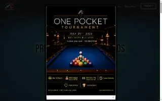 Red Shoes Billiards website