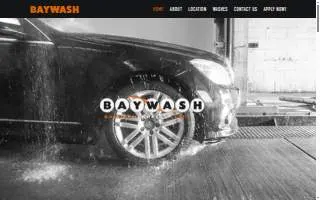 Baywash Auto Wash website