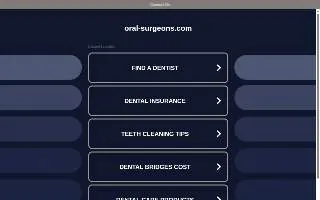 Oral Surgeons of Southern Illinois website