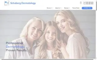 Schaberg Dermatology of Granite City website