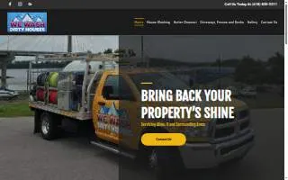 We Wash Dirty Houses website