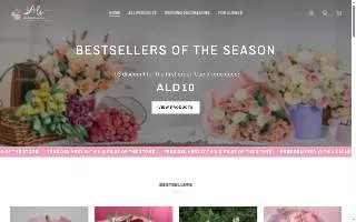 Ali Dream Flowers of Arlington Heights website
