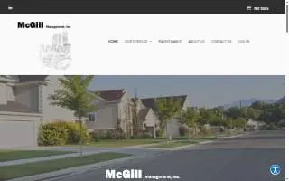 McGill Management of Arlington Heights website