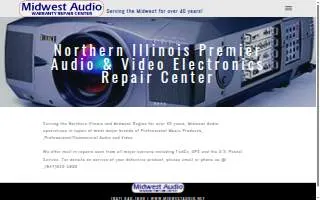 Midwest Audio website