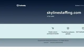 Skyline Staffing of Arlington Heights website