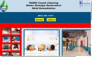 Tanin Carpet Cleaning, Water Damage, Mold Removal Arlington Hts