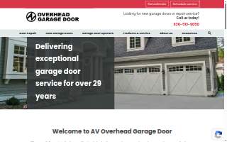 AV Overhead Garage Door, Inc.