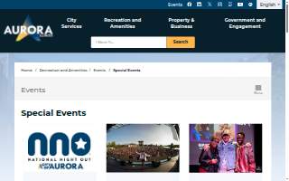 City of Aurora Special Events