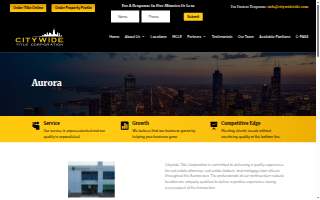 Citywide Title Corporation of Aurora