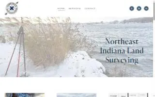 Compass Land Surveying of Aurora website