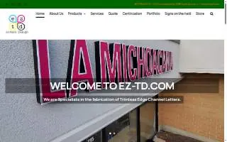 ez-Tech Design Inc. of North Aurora website