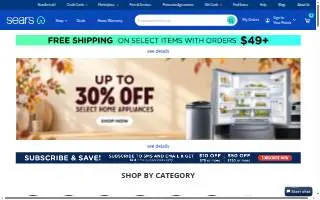 Sears Appliance Repair of Aurora website