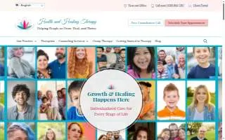 Health and Healing Therapy, PLLC website