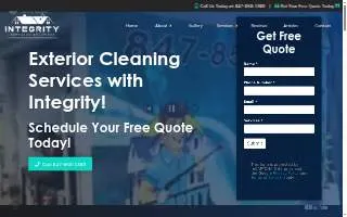 Integrity Softwash Solutions LLC website