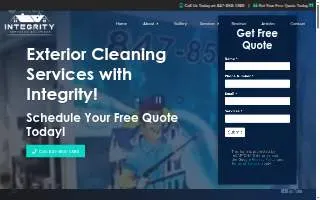 Integrity Softwash Solutions website