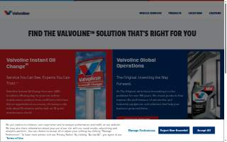 Valvoline Instant Oil Change